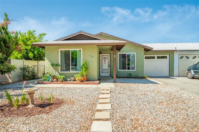 Super Cute Remodeled Age 55+ Home in Peacock Valley. Located close to shopping, medical offices & hospital with easy access to the freeway. Low property taxes and HOA dues are only $110 annually. Home has 2 bedrooms, 1 bath, inside laundry room & a huge 11x16 bonus room that is not included in the square footage. Bathroom features a tile surround shower & upgraded vanity. Laminate flooring throughout most of the home with carpet in the bonus room. Dual pane windows installed, some are brand new. Air conditioning unit replaced 2 years ago. Kitchen features brand new cabinets with quartz countertops, stainless steel sink with a new stove & microwave. Just the right size backyard with plum tree & grape vine with vinyl fencing on the east side and block wall along the back. Attached garage with metal roll up door. Easy to maintain gravel landscaping in front. Mature neighborhood trees. This home is move in ready, don't miss this great opportunity!