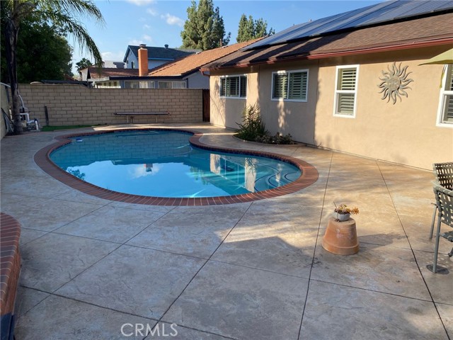 Backyard pool