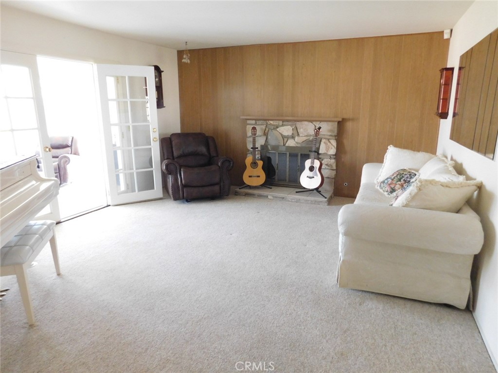 View of Living Room and Fireplace in Living Room