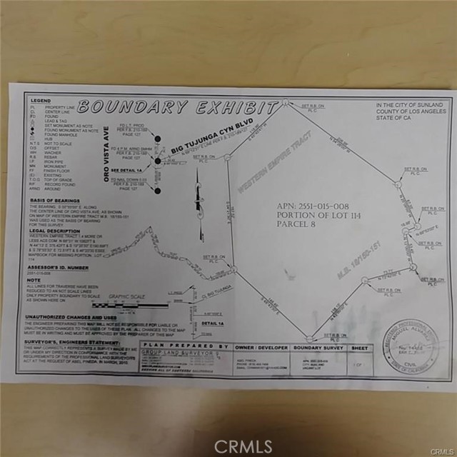 Detail Gallery Image 4 of 19 For 0 00000 Alethea Dr, Sunland,  CA 91040 - – Beds | – Baths