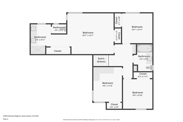 Detail Gallery Image 45 of 47 For 27959 Palmetto Ridge Dr, Valencia,  CA 91354 - 4 Beds | 2/1 Baths