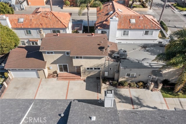 Aerial image - home and driveway