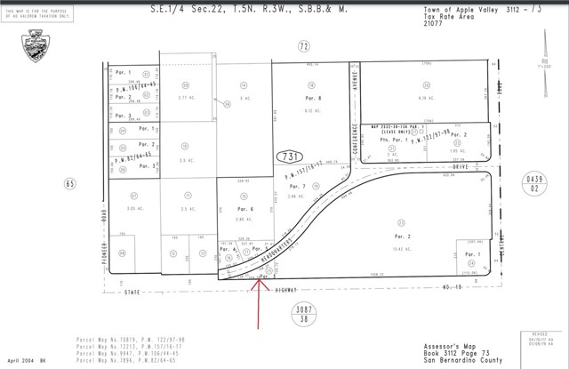 0 Headquarters Drive, Apple Valley, California 92307, ,Land,For Sale,0 Headquarters Drive,CRPW23155964