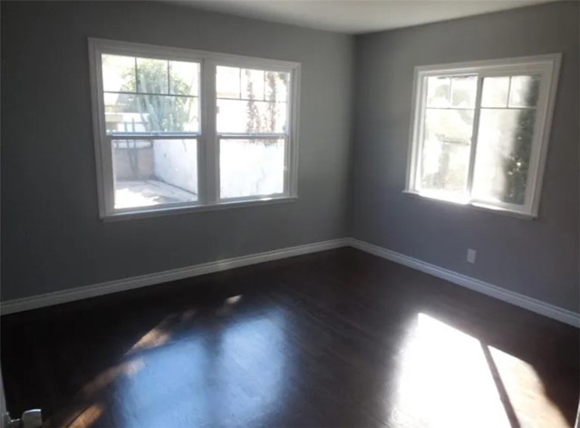 *New floors are lighter & walls are white* Bedroom