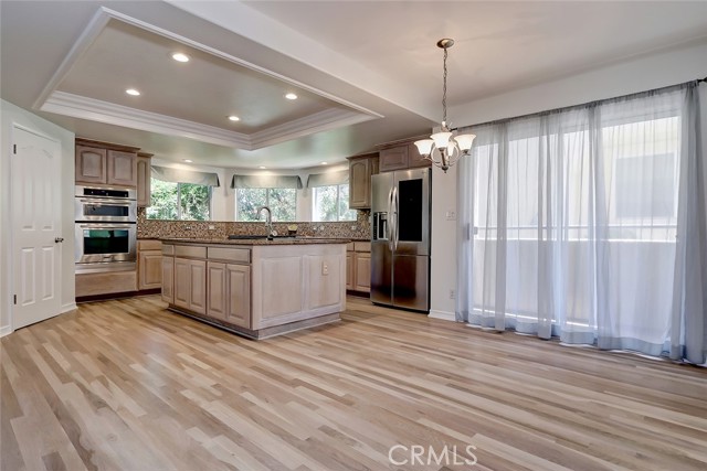 Casual dining area in kitchen