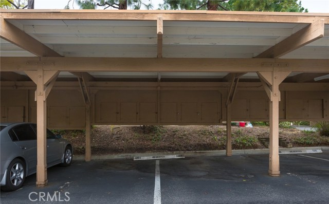 One of the 2 carport spots for this unit...