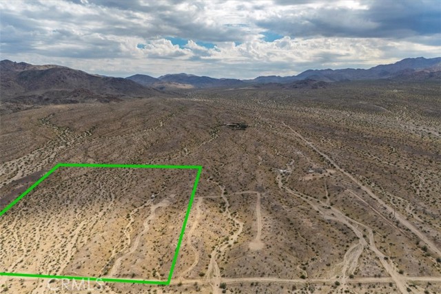 Joshua Tree National Park in the distance