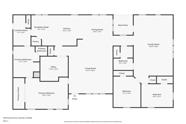 Detail Gallery Image 6 of 48 For 33270 Paseo De Oro, Menifee,  CA 92584 - 3 Beds | 2 Baths