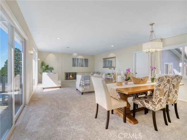 Living Room & Formal Dining Area