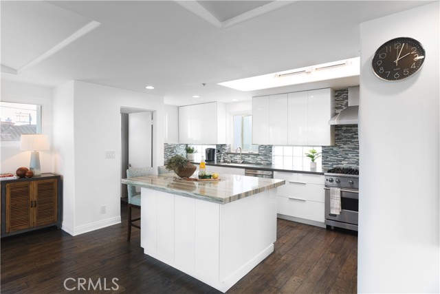 Another view of kitchen island
