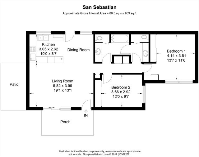 Detail Gallery Image 1 of 2 For 650 Avenida Sevilla #C,  Laguna Woods,  CA 92653 - 2 Beds | 1/1 Baths