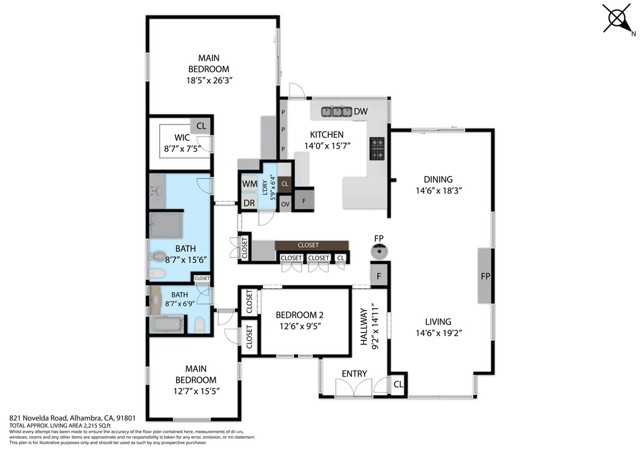 Detail Gallery Image 43 of 44 For 821 Novelda Rd, Alhambra,  CA 91801 - 3 Beds | 2 Baths