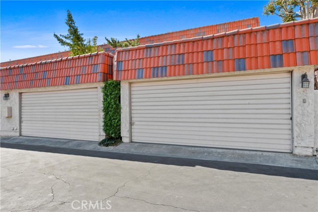 private two car garage with automic opener