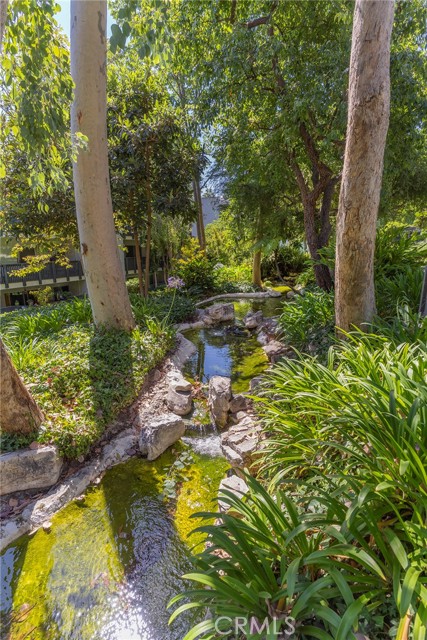 The Estates gardens have water features throughout adding to the tranquil and cool feeling.