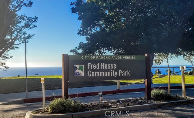 Fred Hesse Community Park, one of the most scenic in all of the Palos Verdes Peninsula.