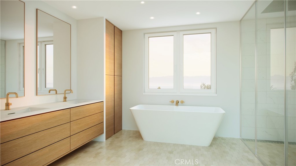Master Bathroom. All renderings are conceptual only. Subject to change.