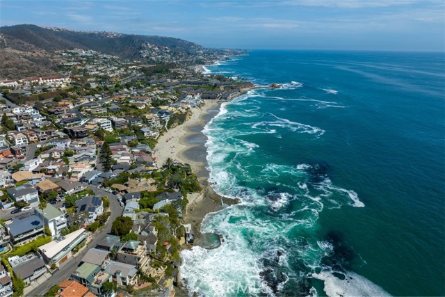 Beautiful views of the coast throughout Laguna Beach