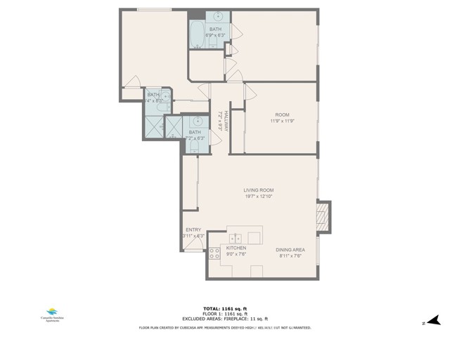 Detail Gallery Image 2 of 30 For 11162 Camarillo St #309,  –,  CA 91602 - 3 Beds | 3 Baths