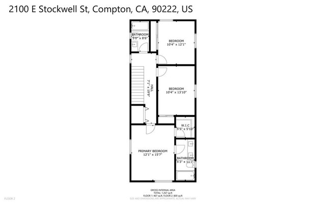 Detail Gallery Image 28 of 29 For 2100 E Stockwell St, Compton,  CA 90222 - 3 Beds | 3 Baths