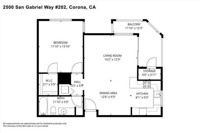 Detail Gallery Image 25 of 42 For 2500 San Gabriel #202,  Corona,  CA 92882 - 1 Beds | 1 Baths