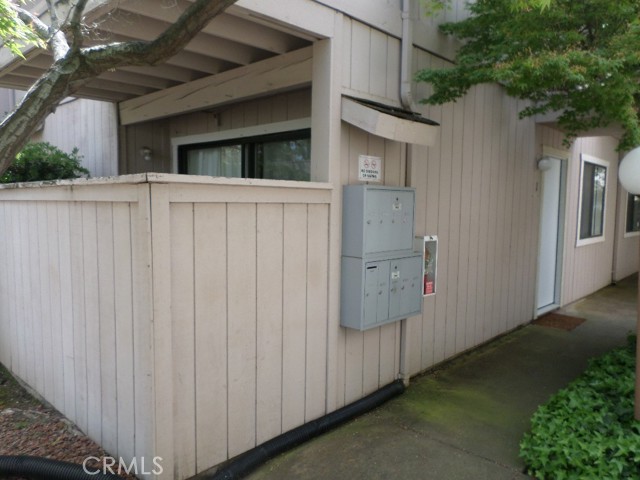 Outside view of the patio