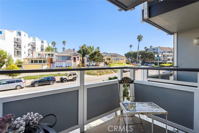 Private balcony facing Esplanade