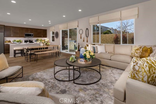 Front room in Model Plan 2
