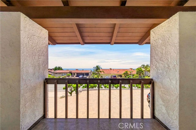 Ocean view from the living and Master bedroom