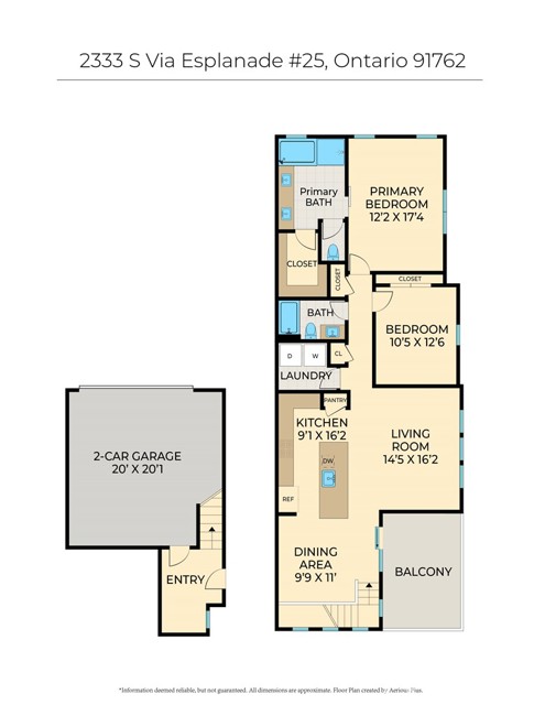 Detail Gallery Image 36 of 36 For 2333 S via Esplanade #25,  Ontario,  CA 91762 - 2 Beds | 2 Baths