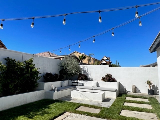 Backyard perfect for entertaining