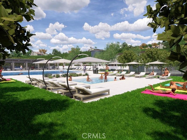 WR community pool rendering virtual people added
