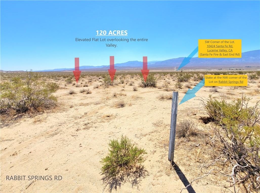 Detail Gallery Image 5 of 14 For 120 Acres, Lucerne Valley,  CA 92356 - – Beds | – Baths