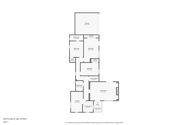 Detail Gallery Image 32 of 32 For 336 El Conejo, Ojai,  CA 93023 - 3 Beds | 2 Baths