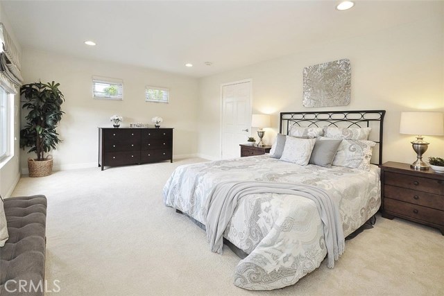 Spacious bedroom
