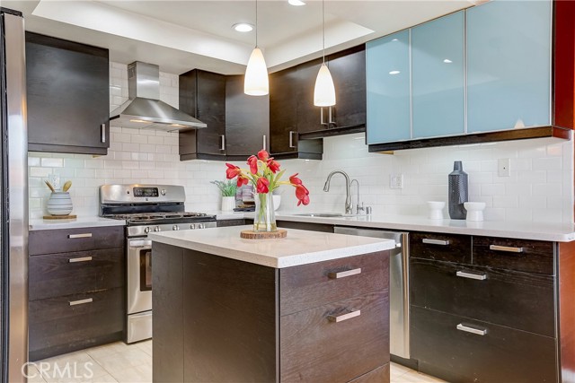 Great use of space with more cabinet/counter space added!