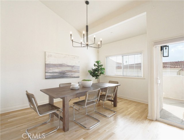 Large dining area