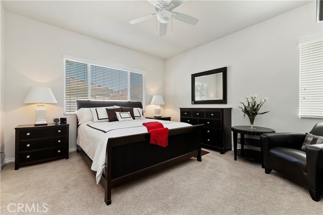 Master bedroom suite
