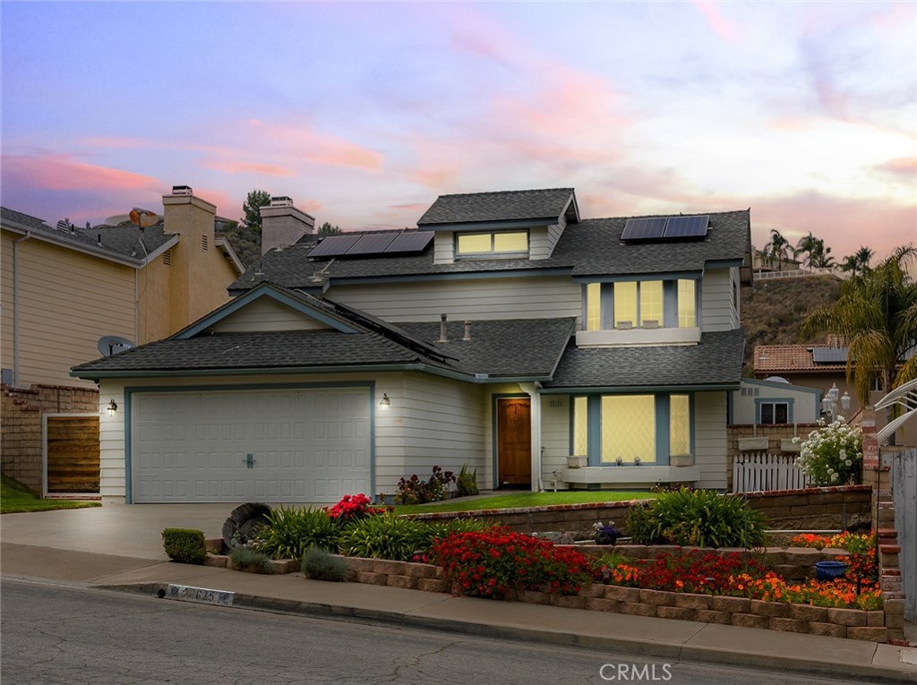 Welcome to this charming two-story POOL home in Castaic with NO MELLO ROOS or HOA! Nestled in a peaceful cul-de-sac, this home offers a functional layout and plenty of potential—perfect for buyers looking to make it their own. Step into a low-maintenance backyard oasis featuring a sparkling pool with an electric cover, a relaxing spa, and lush turf—ideal for hosting unforgettable gatherings or simply enjoying SoCal living at its finest. The bright and airy kitchen features a window that overlooks the backyard, keeping you connected to the fun while you cook. Upstairs, the primary suite boasts breathtaking mountain views, offering a serene retreat after a long day. Located just minutes from Castaic Lake, local restaurants, grocery stores, and easy freeway access, this home truly has it all. Don’t miss your chance to own a slice of paradise in one of Castaic’s most desirable neighborhoods!