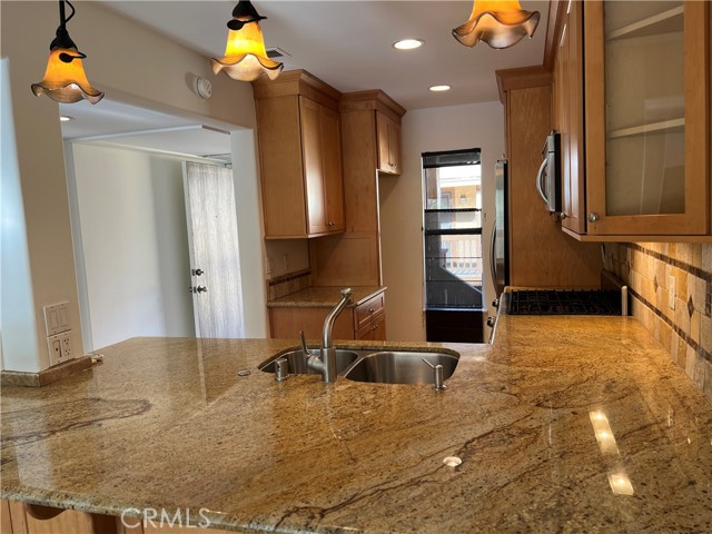 Luxury kitchen , large counters