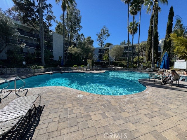 Large heated pool Large heated pool