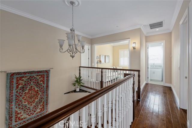 upstairs landing and hallway