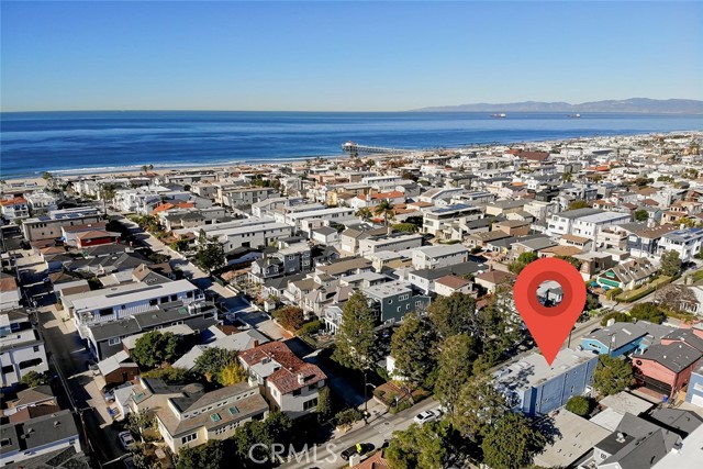 Aerial view facing north west
