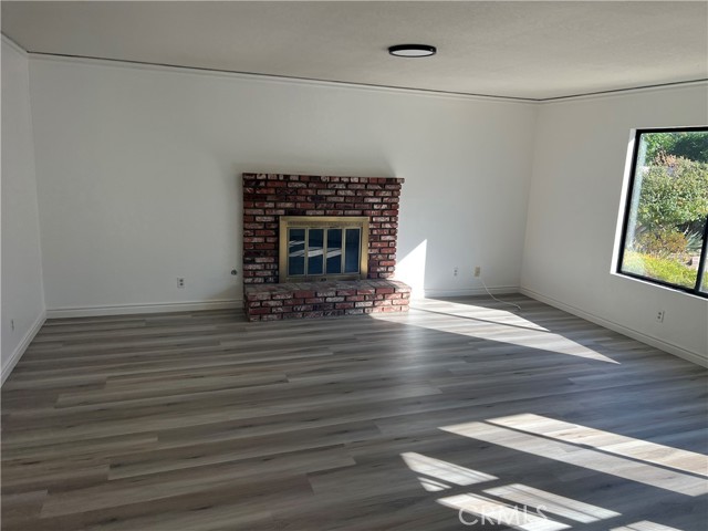 Fireplace in living room