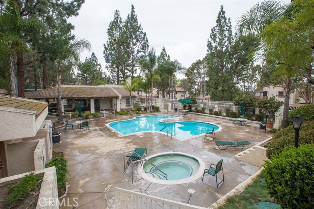 clubhouse, pool and jacuzzi area...