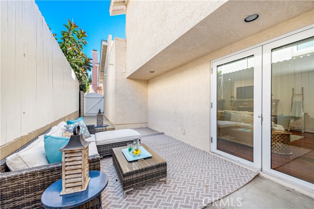 Enclosed patio off family room