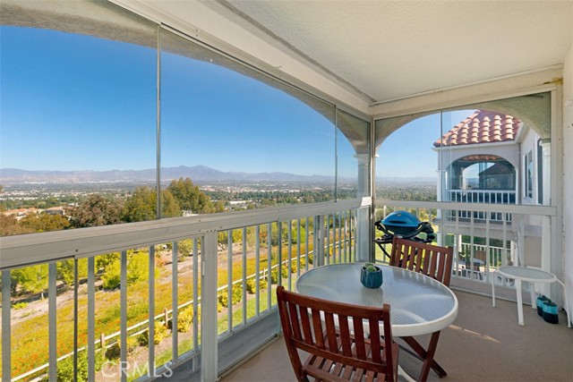 Enjoy coffee in your enclosed patio offering forever views!