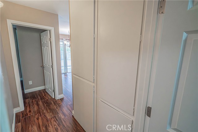 Hallway Closet with Storage