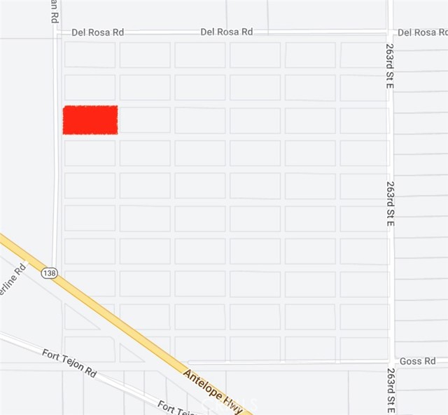 0 Vac/vic Avenue Y10/258 Ste, Llano, CA, 93544 0 Vac/vic Avenue Y10/258 Ste, Llano, CA, 93544