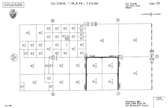 Detail Gallery Image 3 of 3 For 0 0469-081-24-0000, Oro Grande,  CA 92368 - – Beds | – Baths