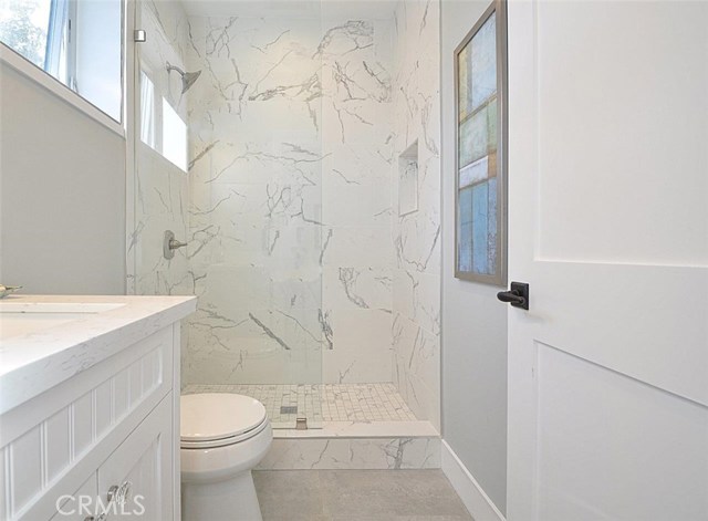 Master bathroom in guest house